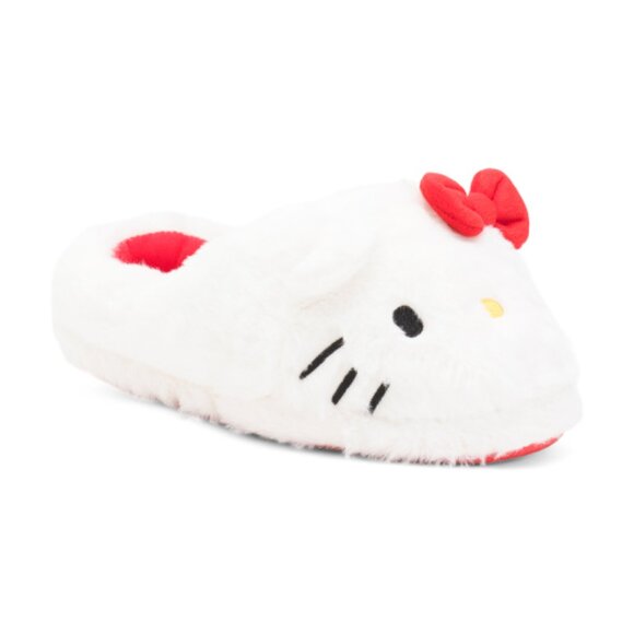 Hello Kitty Other - #HK-1080 HELLO KITTY Cozy Slippers (Little Kid Big Kid)